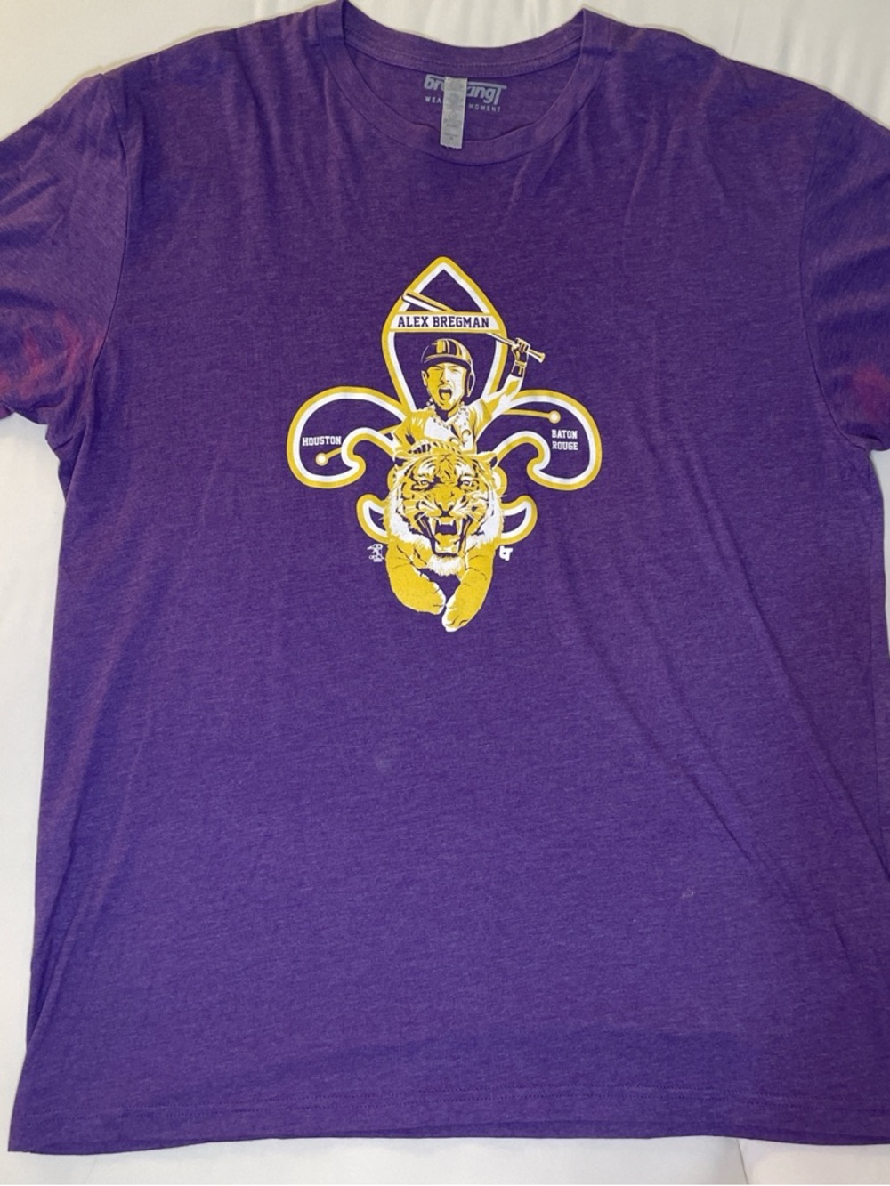 Alex Bregman LSU Tee